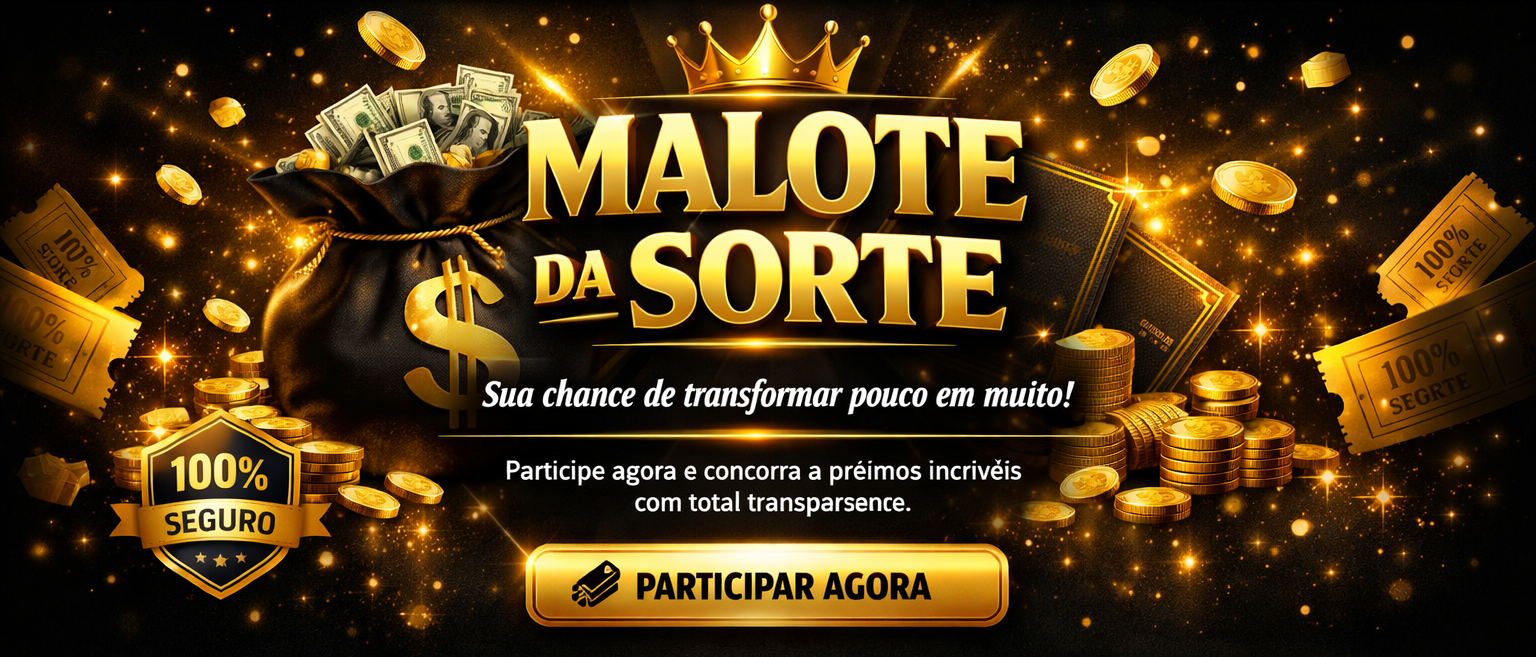 Banner da campanha Malote da Sorte